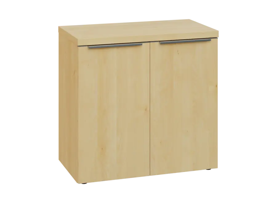 SIN 2 - 8D kancelářská skříň, 2-dveřová, 770x800x400, javor horský